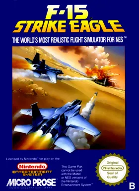 F-15 Strike Eagle (Europe) box cover front